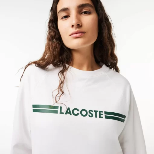 Lacoste Unterwäsche & Loungewear>Lounge-Sweatshirt Weis / Grun 737