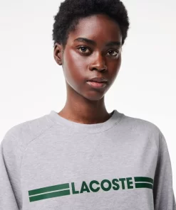 Lacoste Unterwäsche & Loungewear>Lounge-Sweatshirt Heidekraut Grau / Grun Y9K