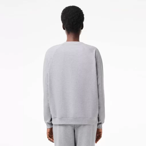 Lacoste Unterwäsche & Loungewear>Lounge-Sweatshirt Heidekraut Grau / Grun Y9K