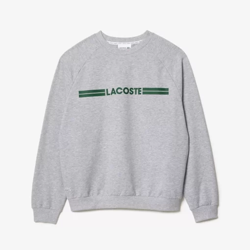 Lacoste Unterwäsche & Loungewear>Lounge-Sweatshirt Heidekraut Grau / Grun Y9K