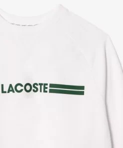 Lacoste Unterwäsche & Loungewear>Lounge-Sweatshirt Weis / Grun 737