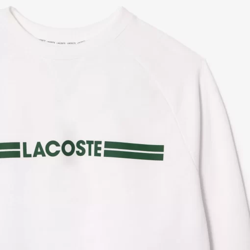 Lacoste Unterwäsche & Loungewear>Lounge-Sweatshirt Weis / Grun 737