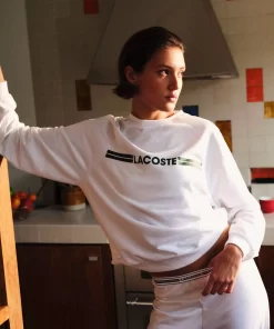 Lacoste Unterwäsche & Loungewear>Lounge-Sweatshirt Weis / Grun 737