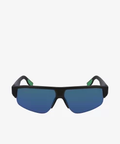 Lacoste Sonnenbrillen>Masken Sonnenbrille Active Mit Eckigem Rahmen Matte Grey 022