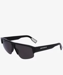 Lacoste Sonnenbrillen>Masken Sonnenbrille Active Mit Eckigem Rahmen Black / Blue / Black 001