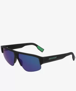 Lacoste Sonnenbrillen>Masken Sonnenbrille Active Mit Eckigem Rahmen Matte Grey 022