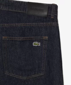 Lacoste Hosen & Shorts>Men'S Denim Cotton Five-Pocket Jeans Blau Ml4