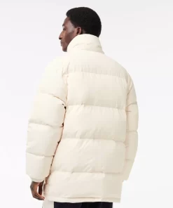 Lacoste Jacken & Mäntel>Midi-Daunen-Jacke Mit Abnehmbarer Kapuze Creme Xfj