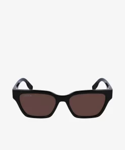 Lacoste Sonnenbrillen>Modifizierte Active Sonnenbrille Mit Eckigem Rahmen Black / Blue / Black 001