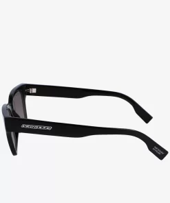 Lacoste Sonnenbrillen>Modifizierte Active Sonnenbrille Mit Eckigem Rahmen Black / Blue / Black 001