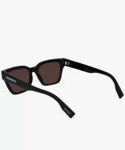 Lacoste Sonnenbrillen>Modifizierte Active Sonnenbrille Mit Eckigem Rahmen Black / Blue / Black 001