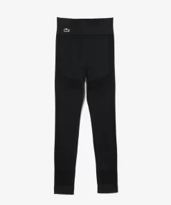 Lacoste Fitnessstudio & Training>Nahtlose Absorbierende Sport-Leggings Schwarz 031