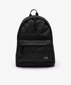 Lacoste Rucksäcke>Neocroc Rucksack Mit All-Over Aufdruck Black 000