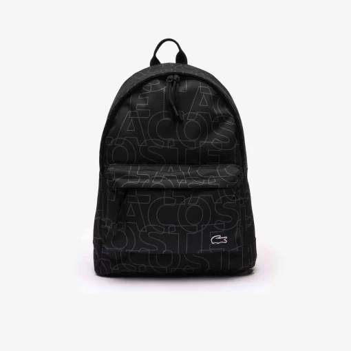 Lacoste Rucksäcke>Neocroc Rucksack Mit All-Over Aufdruck Black 000