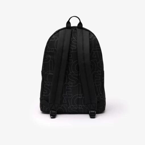 Lacoste Rucksäcke>Neocroc Rucksack Mit All-Over Aufdruck Black 000