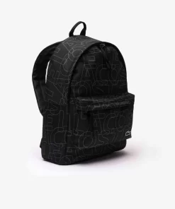 Lacoste Rucksäcke>Neocroc Rucksack Mit All-Over Aufdruck Black 000