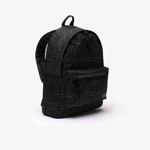 Lacoste Rucksäcke>Neocroc Rucksack Mit All-Over Aufdruck Black 000