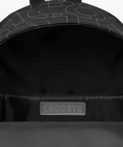 Lacoste Rucksäcke>Neocroc Rucksack Mit All-Over Aufdruck Black 000