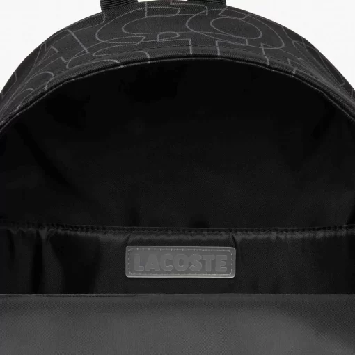 Lacoste Rucksäcke>Neocroc Rucksack Mit All-Over Aufdruck Black 000