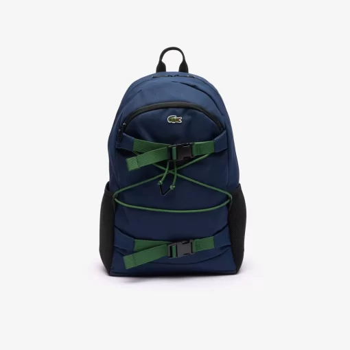 Lacoste Rucksäcke>Neocroc Skater-Rucksack Marine 166 Noir Vert 132 M74