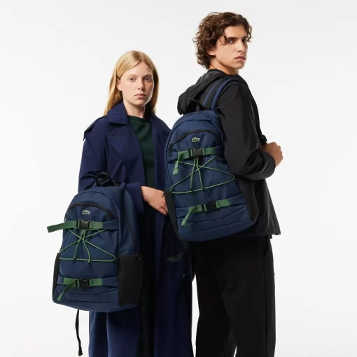 Lacoste Rucksäcke>Neocroc Skater-Rucksack Marine 166 Noir Vert 132 M74