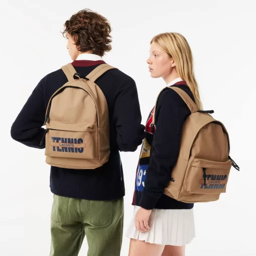 Lacoste Rucksäcke>Neocroc-Rucksack Mit Tennis-Print Cookie Marine 166 M77