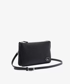 Lacoste Crossbody Taschen>Origin Croc Handtasche Aus Leder Black 000