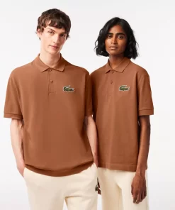 Lacoste Poloshirts>Original L.12.12 Poloshirt In Lockerer Passform Hellbraun Lfa