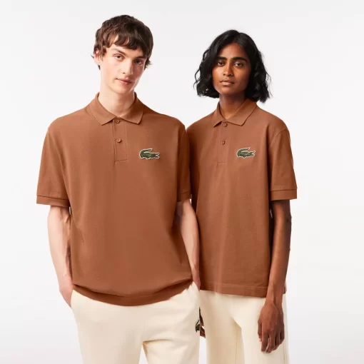 Lacoste Poloshirts>Original L.12.12 Poloshirt In Lockerer Passform Hellbraun Lfa