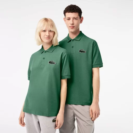 Lacoste Poloshirts>Original L.12.12 Poloshirt In Lockerer Passform Khaki Grun Kx5