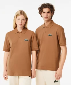 Lacoste Poloshirts>Original L.12.12 Poloshirt In Lockerer Passform Braun Six