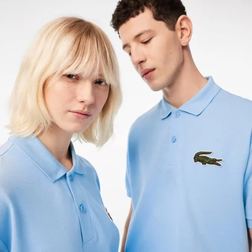 Lacoste Poloshirts>Original L.12.12 Poloshirt In Lockerer Passform Pastellblau Hbp