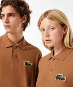 Lacoste Poloshirts>Original L.12.12 Poloshirt In Lockerer Passform Braun Six