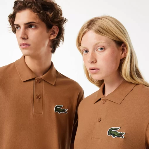 Lacoste Poloshirts>Original L.12.12 Poloshirt In Lockerer Passform Braun Six