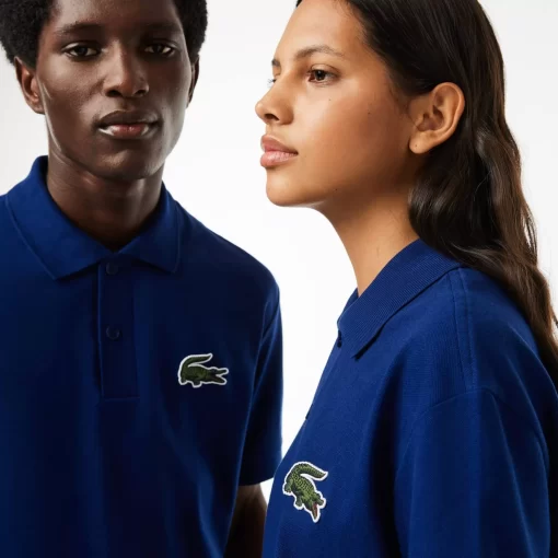 Lacoste Poloshirts>Original L.12.12 Poloshirt In Lockerer Passform Navy Blau F9F