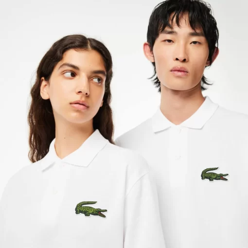 Lacoste Poloshirts>Original L.12.12 Poloshirt In Lockerer Passform Weis 001