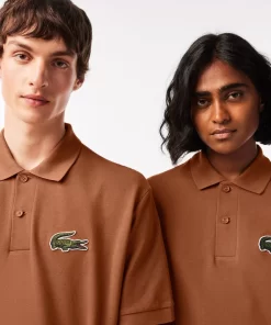 Lacoste Poloshirts>Original L.12.12 Poloshirt In Lockerer Passform Hellbraun Lfa