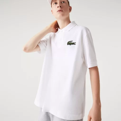 Lacoste Poloshirts>Original L.12.12 Poloshirt In Lockerer Passform Weis 001