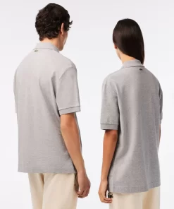 Lacoste Poloshirts>Original L.12.12 Poloshirt In Lockerer Passform Heidekraut Grau Cca