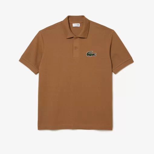 Lacoste Poloshirts>Original L.12.12 Poloshirt In Lockerer Passform Braun Six