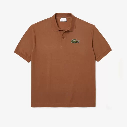 Lacoste Poloshirts>Original L.12.12 Poloshirt In Lockerer Passform Hellbraun Lfa