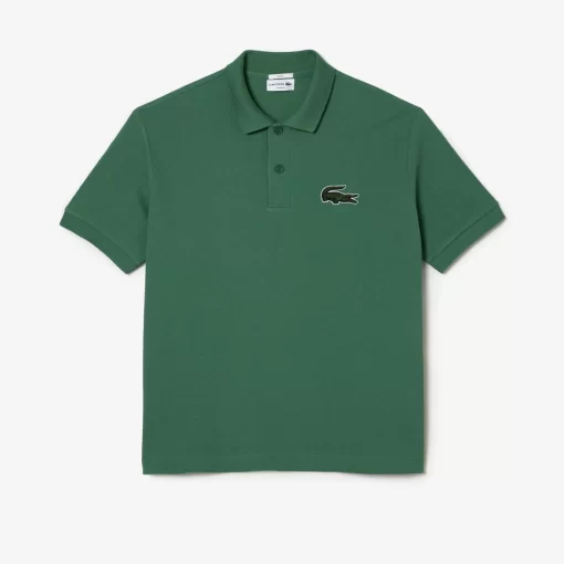 Lacoste Poloshirts>Original L.12.12 Poloshirt In Lockerer Passform Khaki Grun Kx5