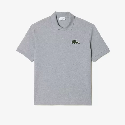 Lacoste Poloshirts>Original L.12.12 Poloshirt In Lockerer Passform Heidekraut Grau Cca