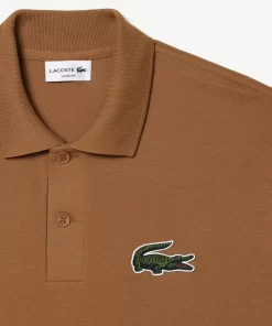 Lacoste Poloshirts>Original L.12.12 Poloshirt In Lockerer Passform Braun Six