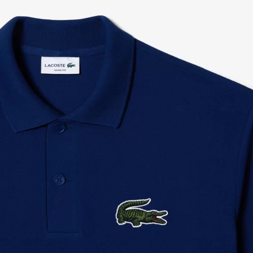 Lacoste Poloshirts>Original L.12.12 Poloshirt In Lockerer Passform Navy Blau F9F