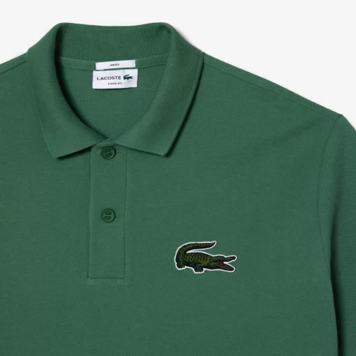 Lacoste Poloshirts>Original L.12.12 Poloshirt In Lockerer Passform Khaki Grun Kx5