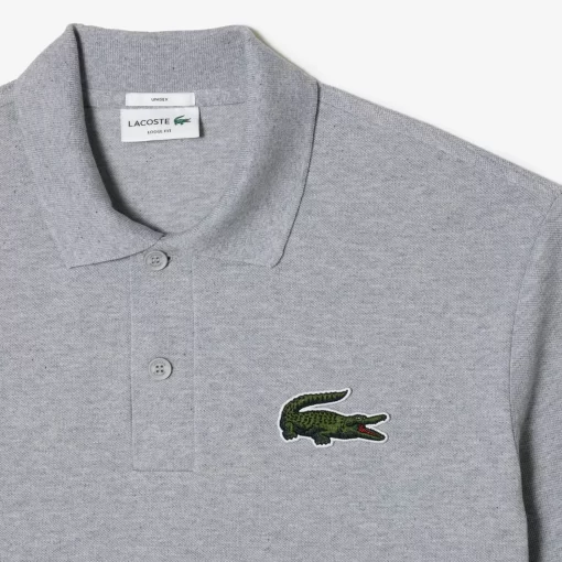 Lacoste Poloshirts>Original L.12.12 Poloshirt In Lockerer Passform Heidekraut Grau Cca