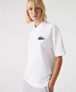 Lacoste Poloshirts>Original L.12.12 Poloshirt In Lockerer Passform Weis 001