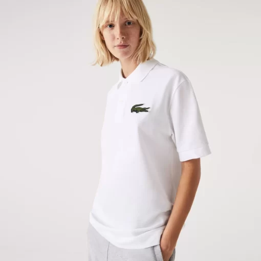 Lacoste Poloshirts>Original L.12.12 Poloshirt In Lockerer Passform Weis 001