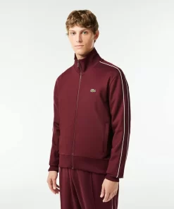 Lacoste Trainingsanzüge>Originale Paris-Pique Trainingsjacke Burgunder Yup